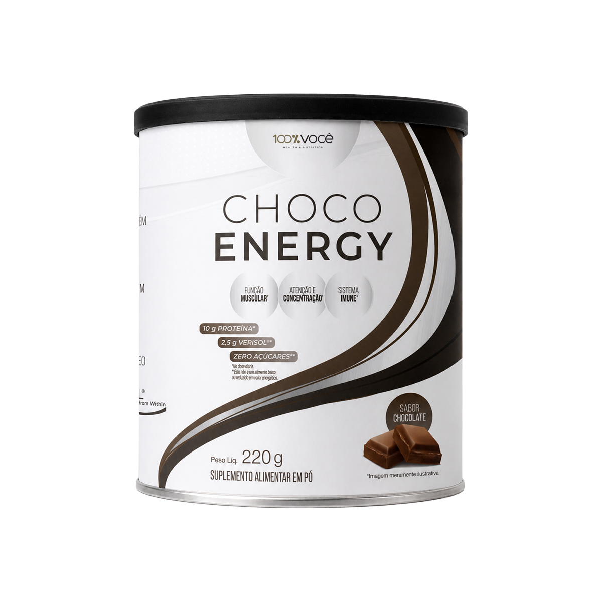CHOCO ENERGY - SABOR CHOCOLATE 220G